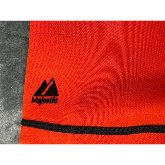 Miami Marlins Jersey Mens Medium Orange MLB Baseball Giancarlo Stanton Majestic - Picture 9 of 15